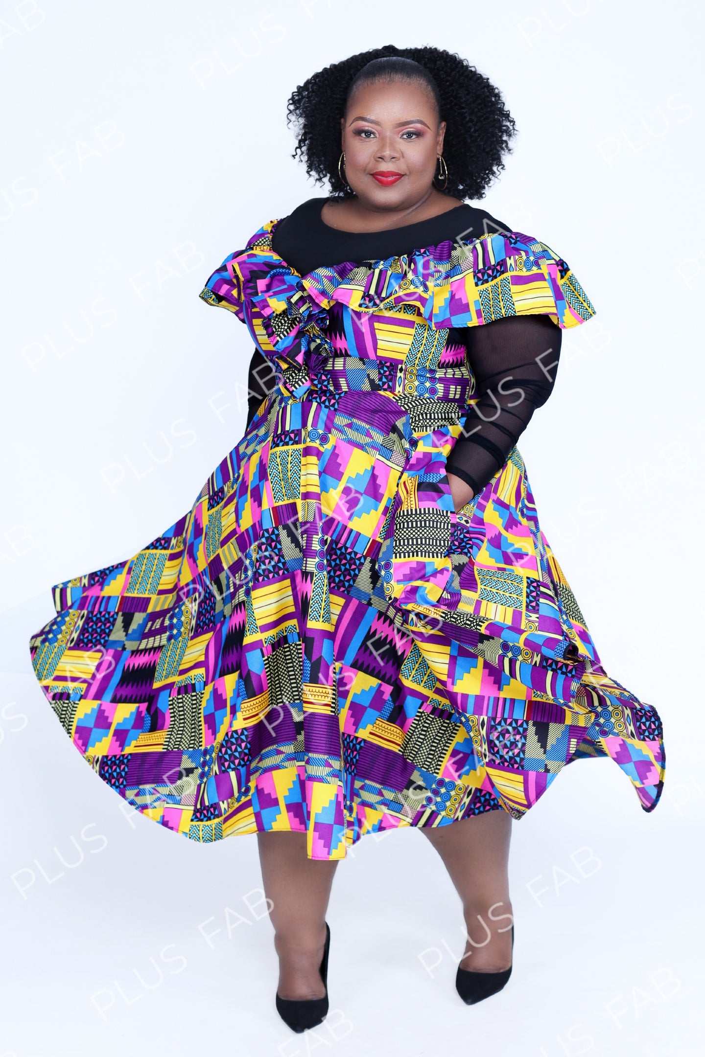Mmangwato Dress - Plus Fab