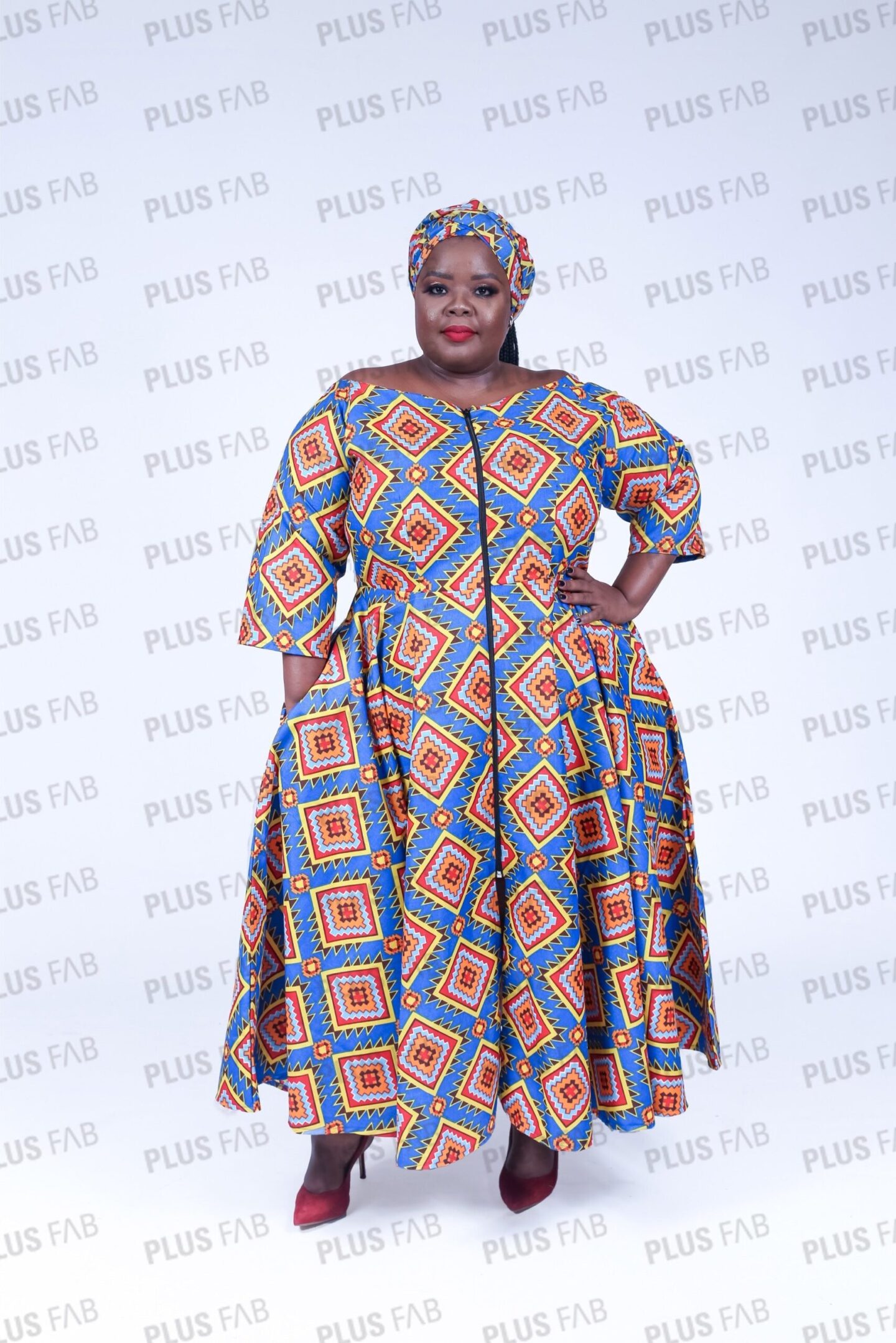 Mokgadi dress - plusfab