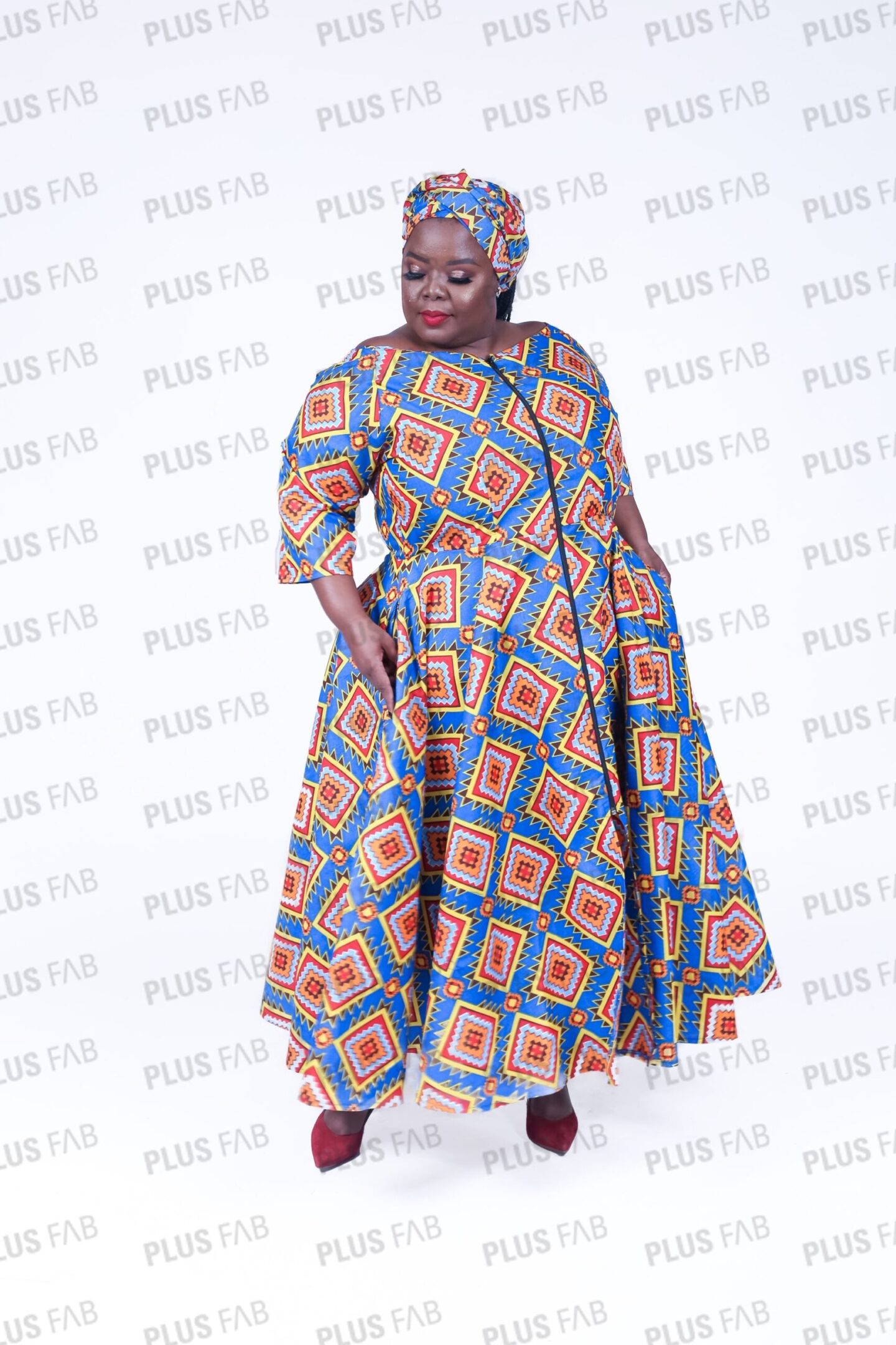 Mokgadi dress - plusfab