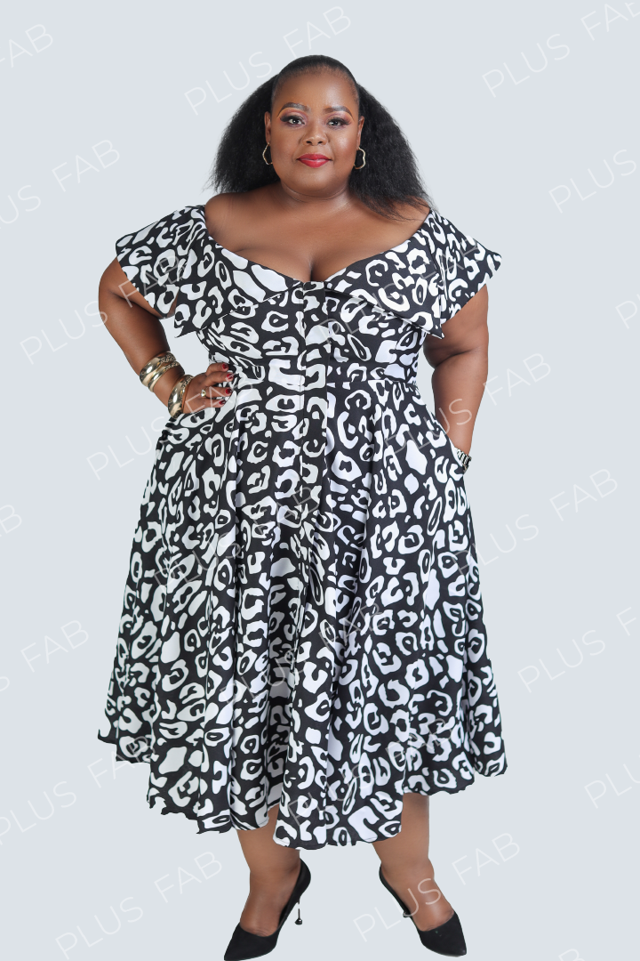 Zanele B Dress – Plus Fab