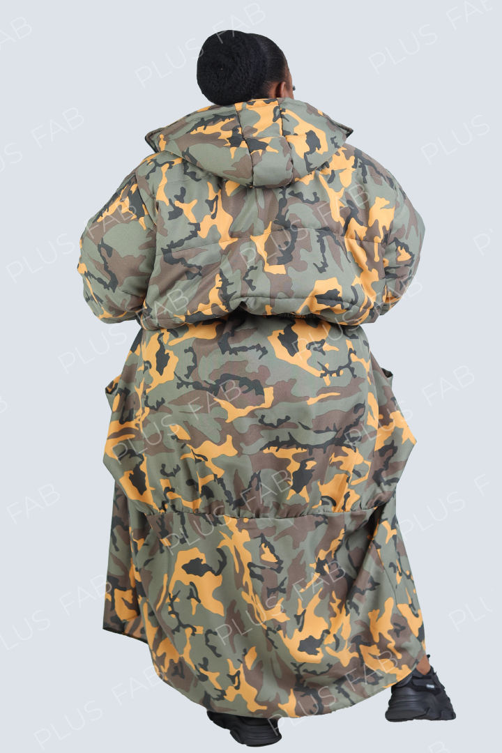 Bantle's Skirt - Camouflage - Plus Fab