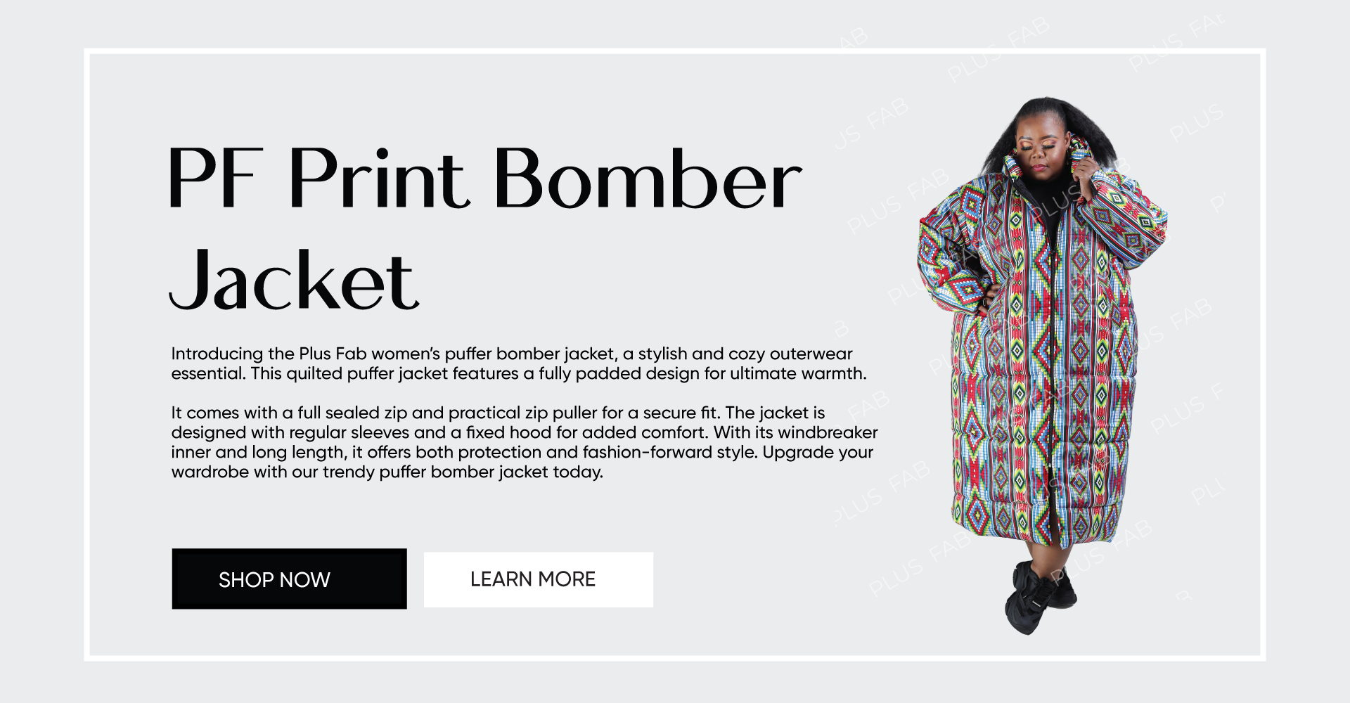 PF Print Bomber Jacket (Homepage Poster)