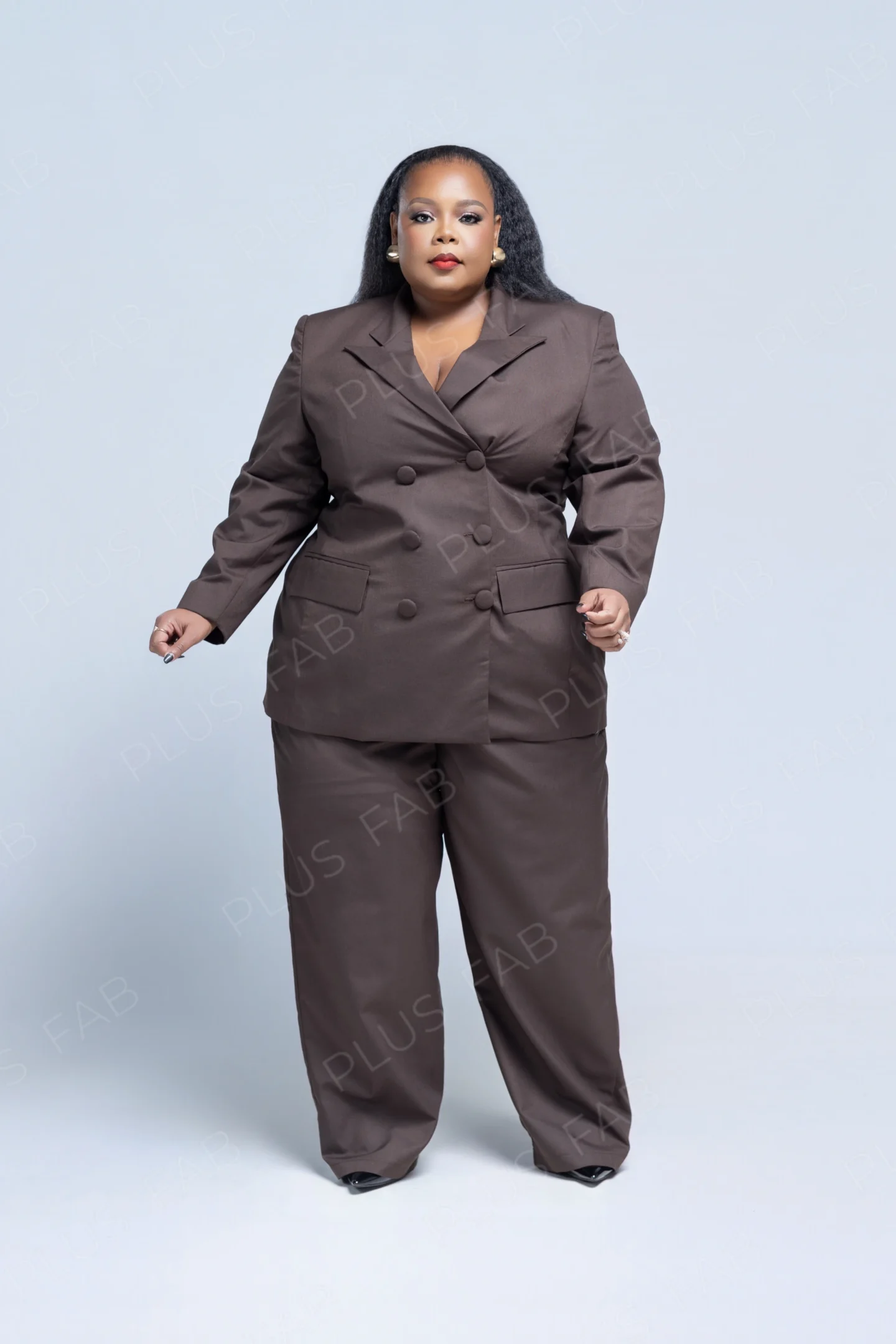 Double Breast Suit Dark C