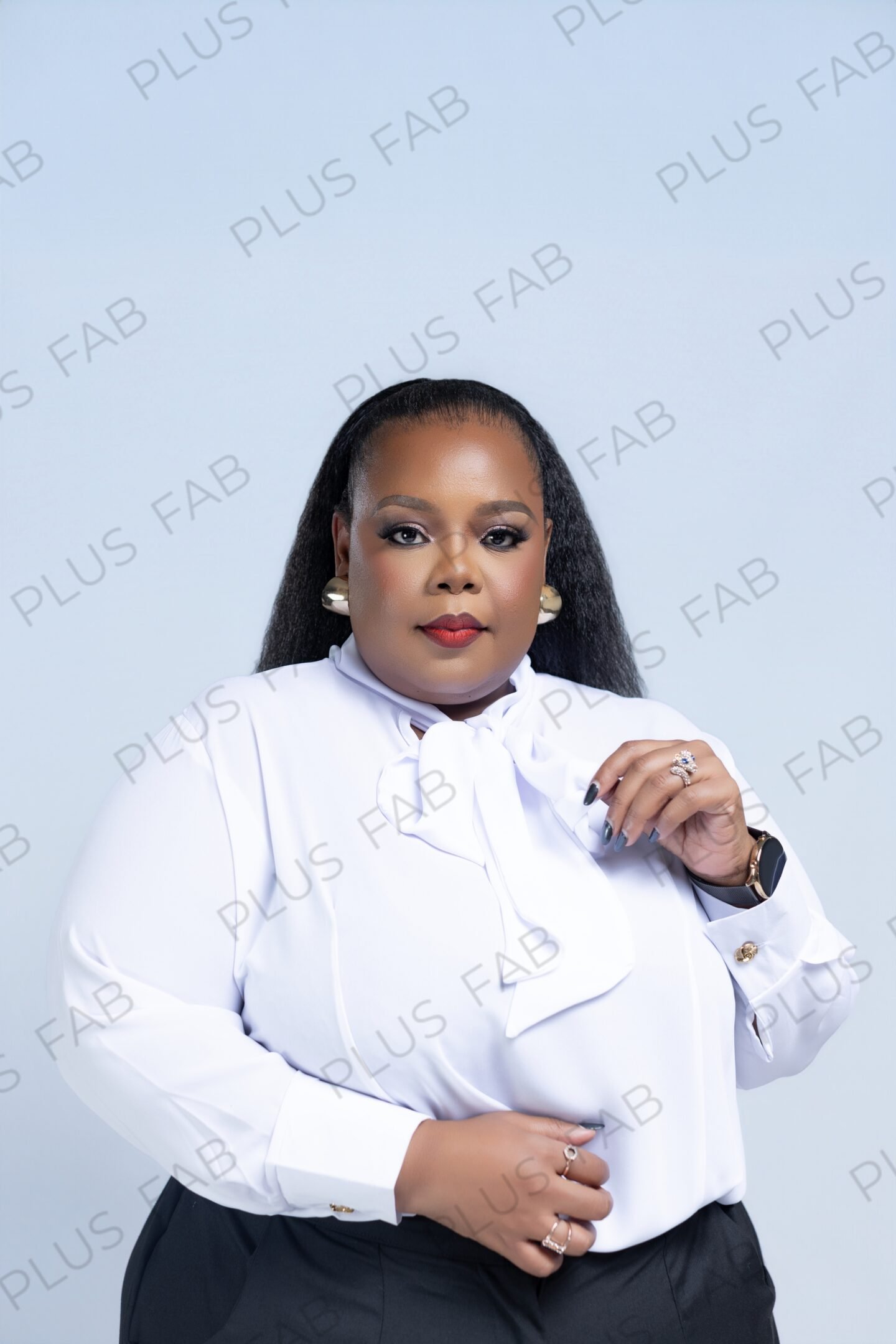 Bow Collar Blouse W