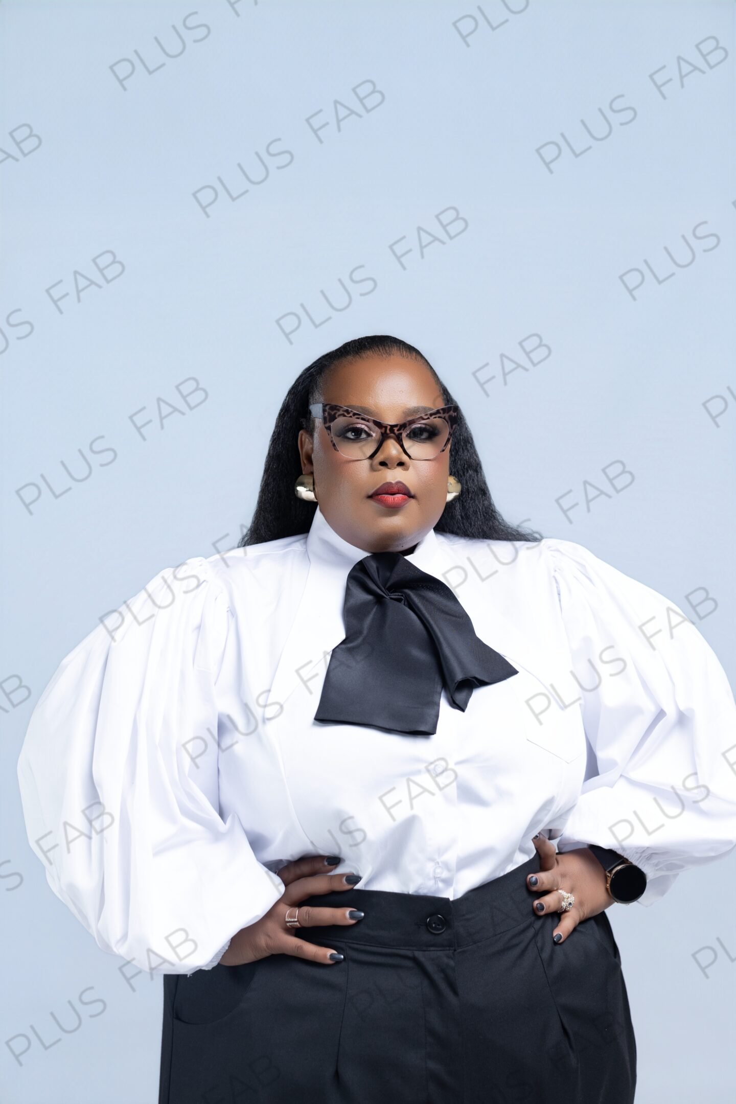 Puffed Sleeve Blouse W